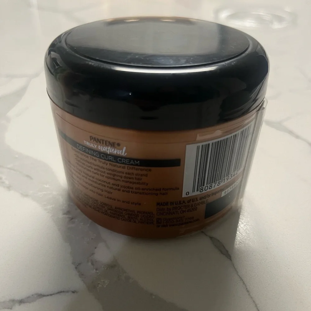 Pantene Truly Natural Defining‎ Cream With Coconut & Jojoba Oil 7.6 oz